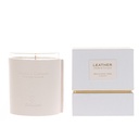Exclujess leder geurkaars Nordic Pine
