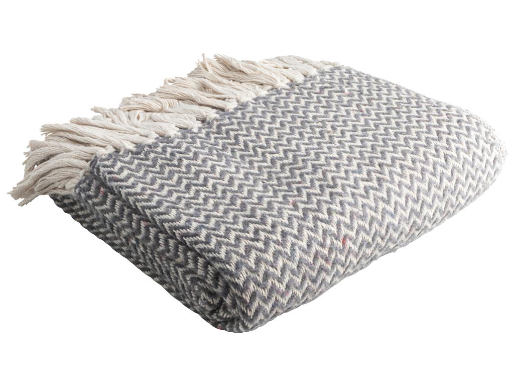 Plaid Donkergrijs