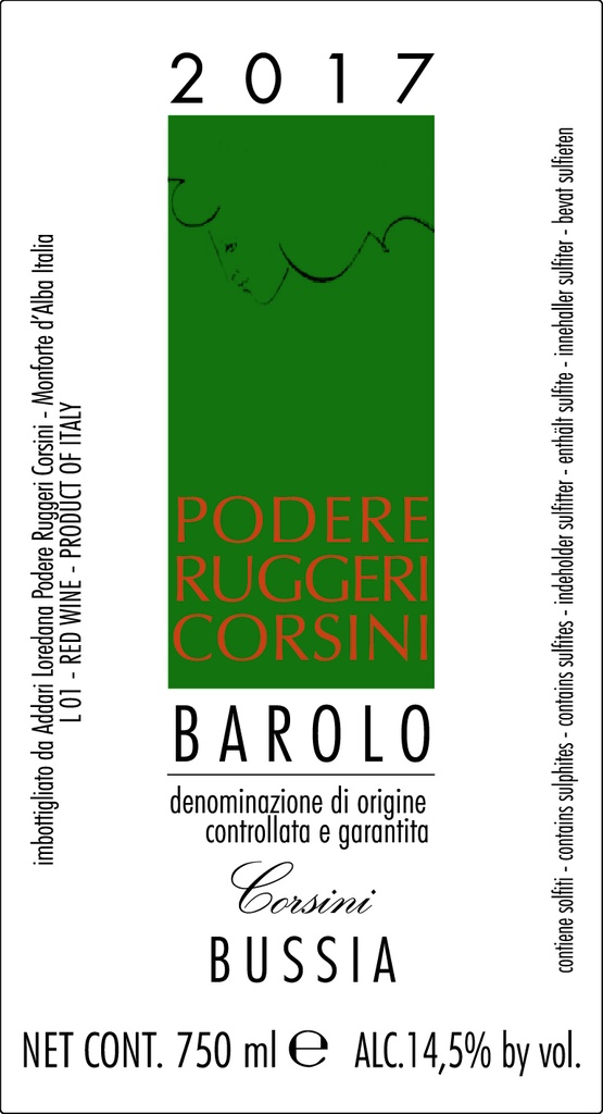 Podere Corsini   Barolo DOCG Bussia