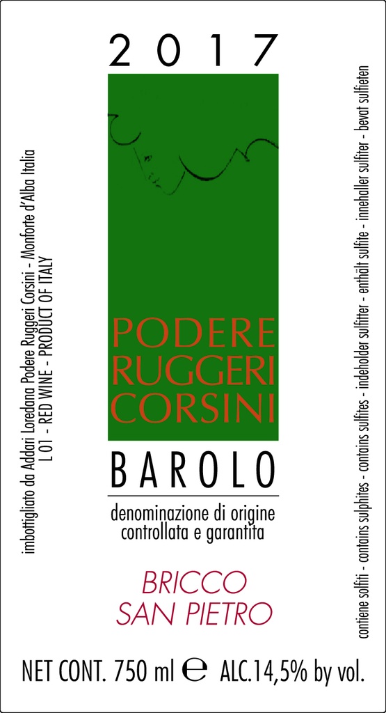 Podere Corsini   Barolo DOCG San Pietro