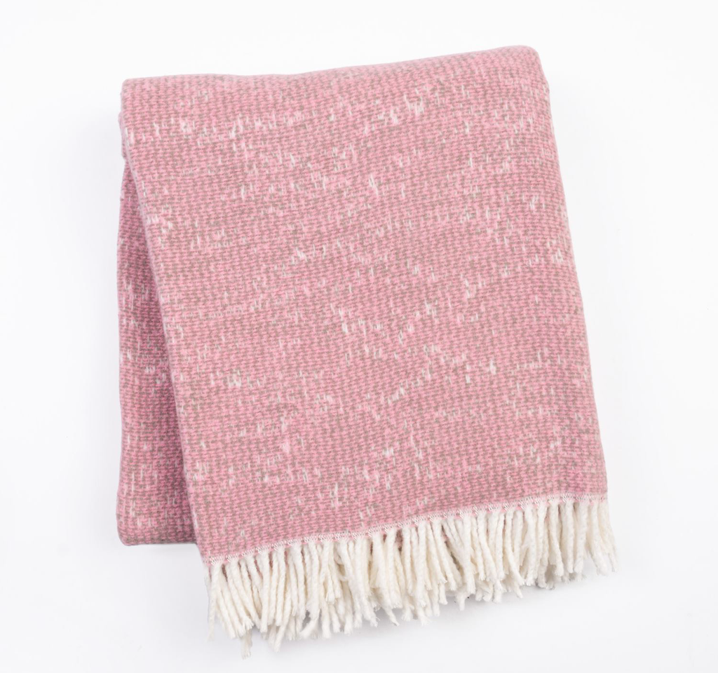 Menza Plaid Stellar Antique Pink 140x180
