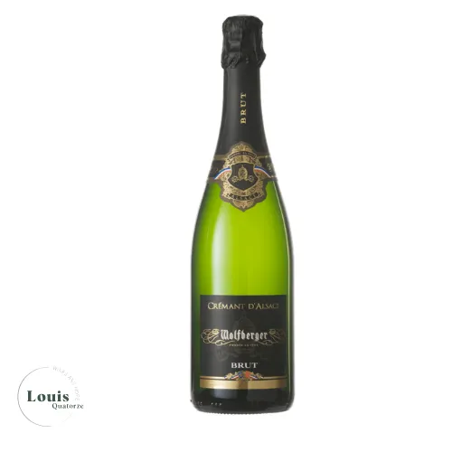 Cremant d'alsace wolfberger blanc de blanc