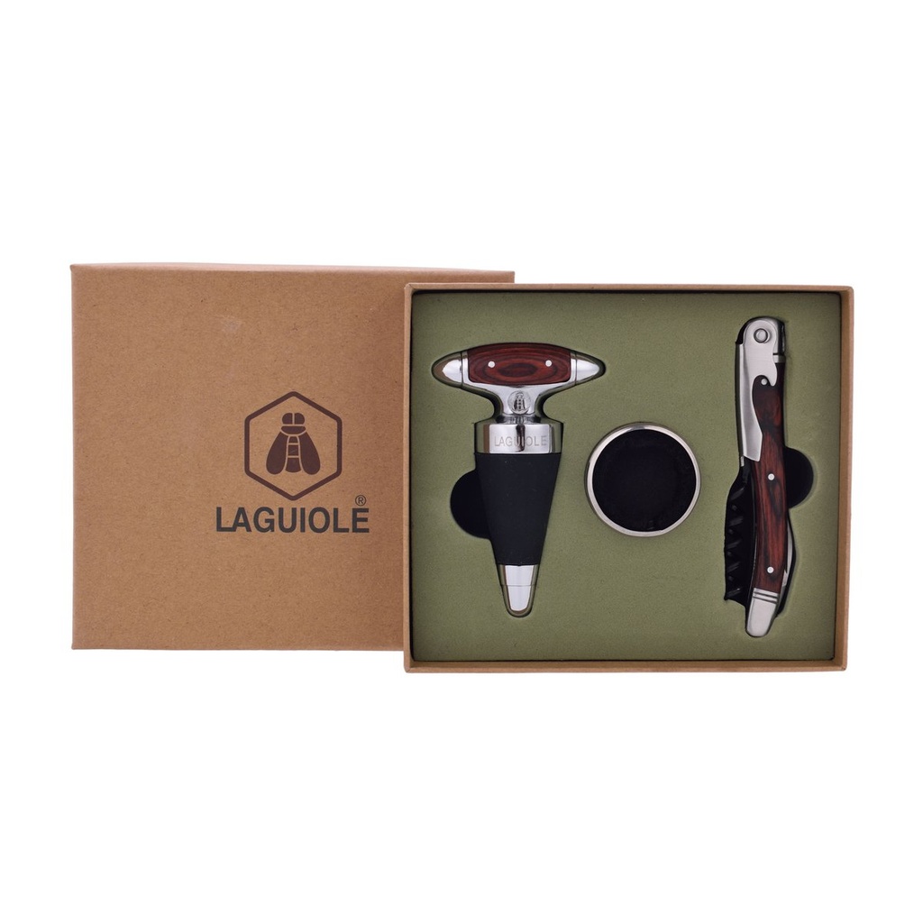 Laguiole: Wijn cadeau set