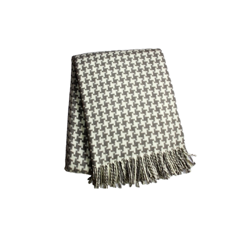 Menza Felipe Pied Poule Light Grey 140x180