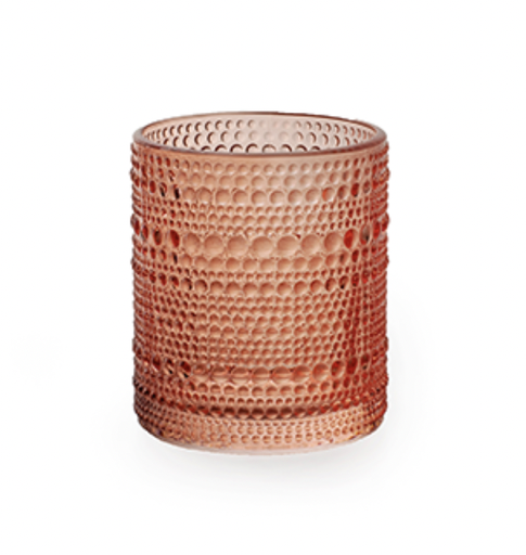 Menza theelicht Pink big H11,5cm O9cm